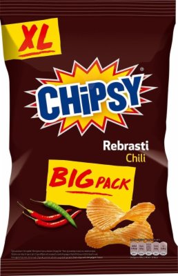 Chipsy rebrasti Chili 210g